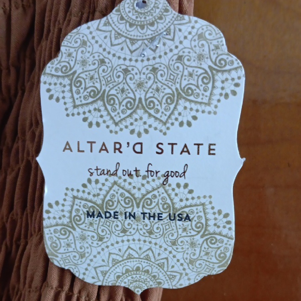 Altar'd State Chocolate Strapless Maxi Dress - Picture 2 of 6